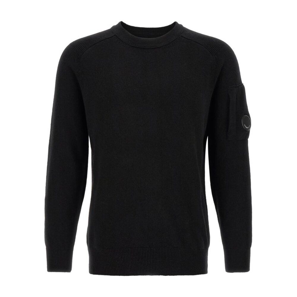 C.P. Company Black Wool Men's Cardigan